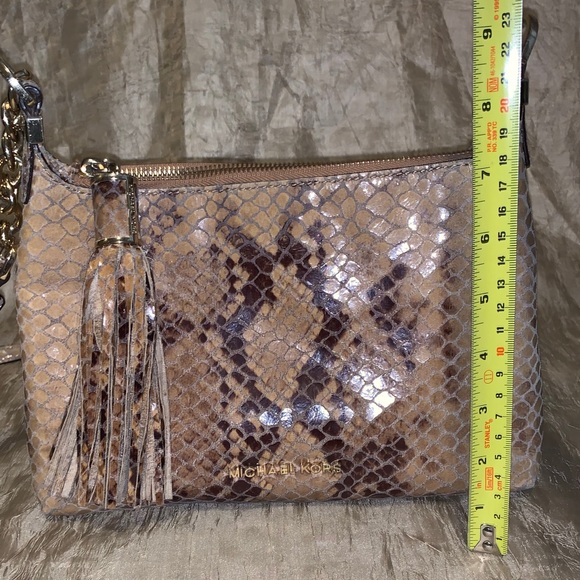Michael Kors python crossbody bag - Picture 7 of 15
